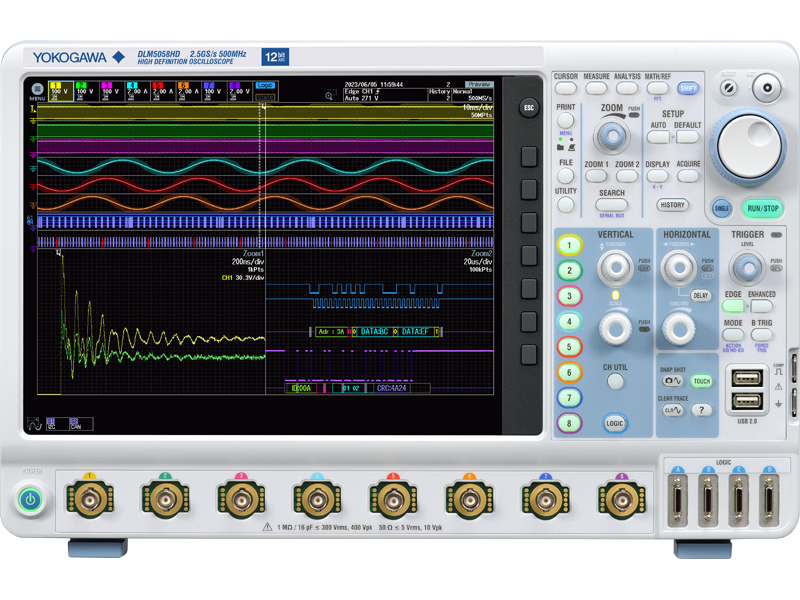 高分辨率示波器 DLM5000HD