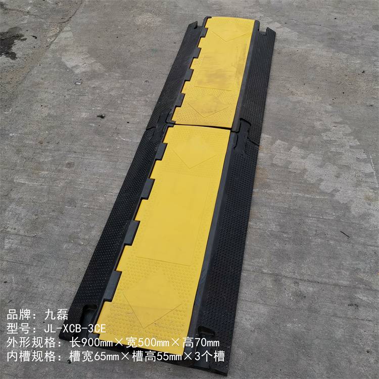 电缆过路防护槽图片90050070mm三孔九磊牌jlxcb3ce3孔电缆过路防护槽