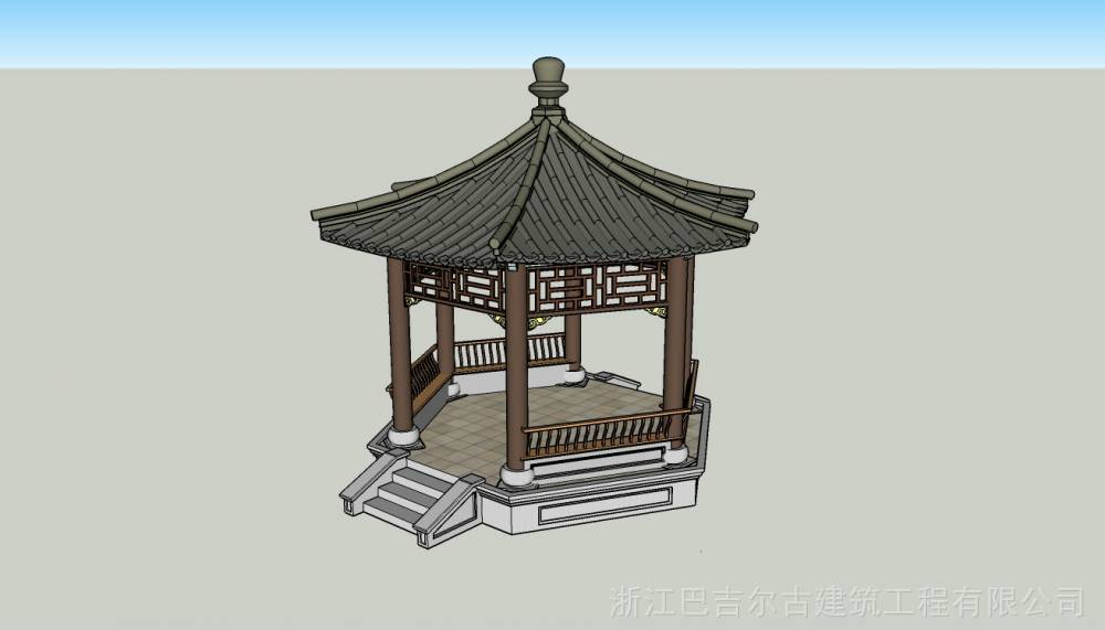 云南双层六角亭价格制作厂