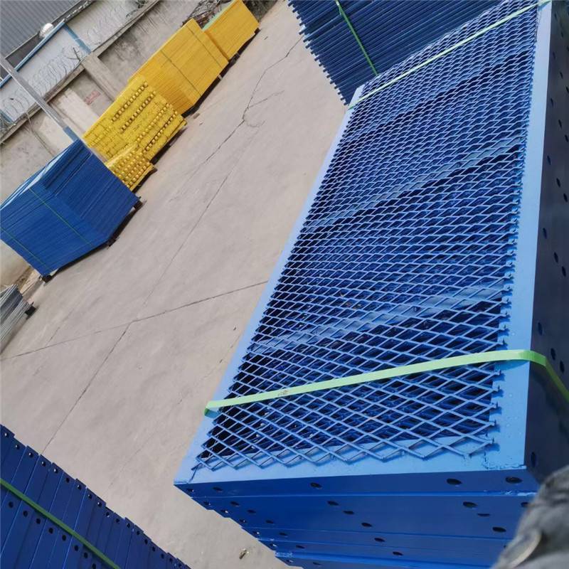 国凯走道重型菱形安走道板踩踏网高空防坠物脚踏网