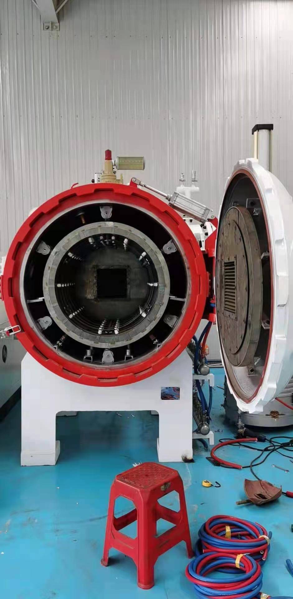 工业节能热处理炉优良气淬真空炉单室高压高流率气淬真空炉图片