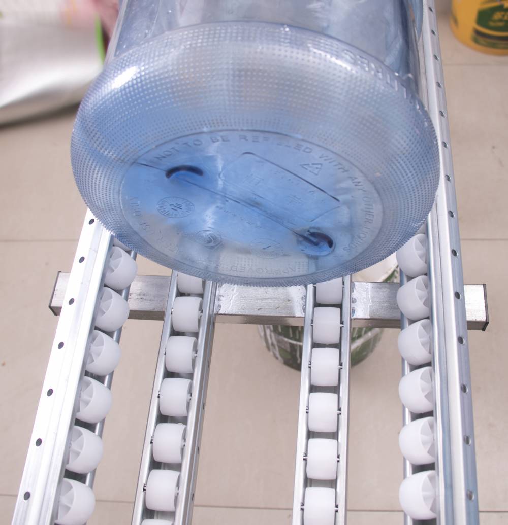 滚筒卸货滑梯 卸车滑轮滚道 无动力卸车滑道 性能稳定