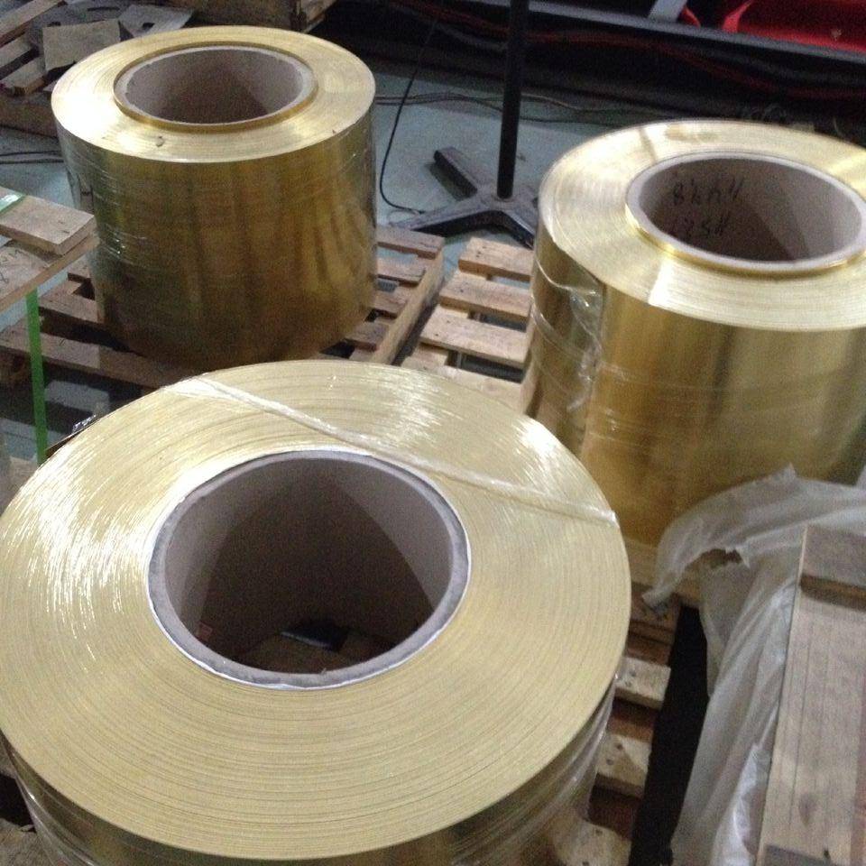 高精h65黄铜带全软拉伸黄铜皮c2680铜带精密分条