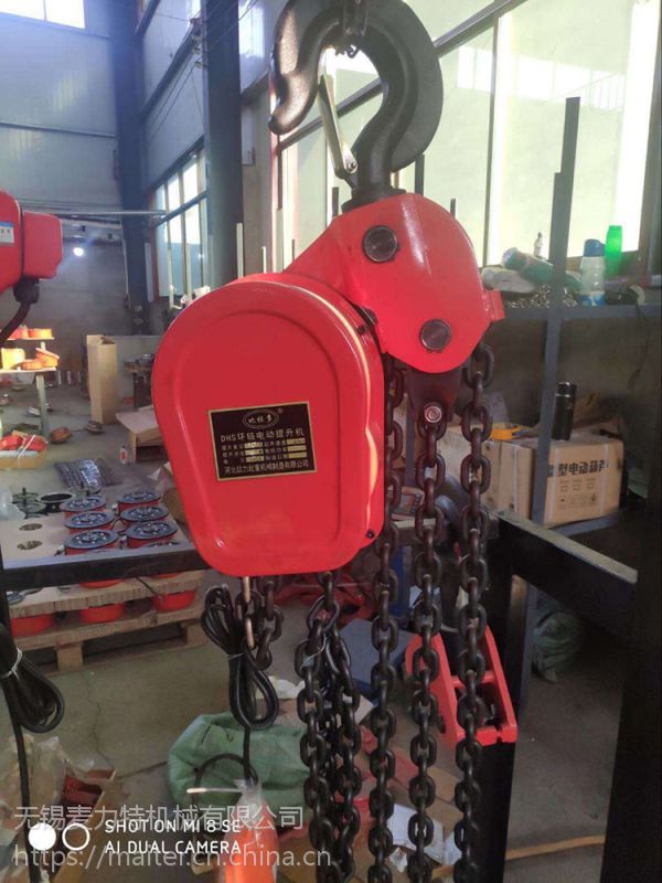 【源头工厂质量保证麦特牌环链电动葫芦10吨爬架焊罐专业群吊】图片