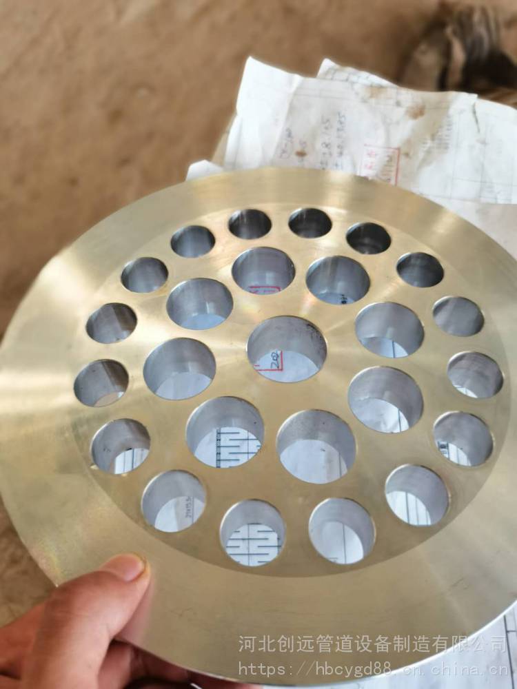 定做304不锈钢材质管道整流器304对夹式多孔限流板实体厂家