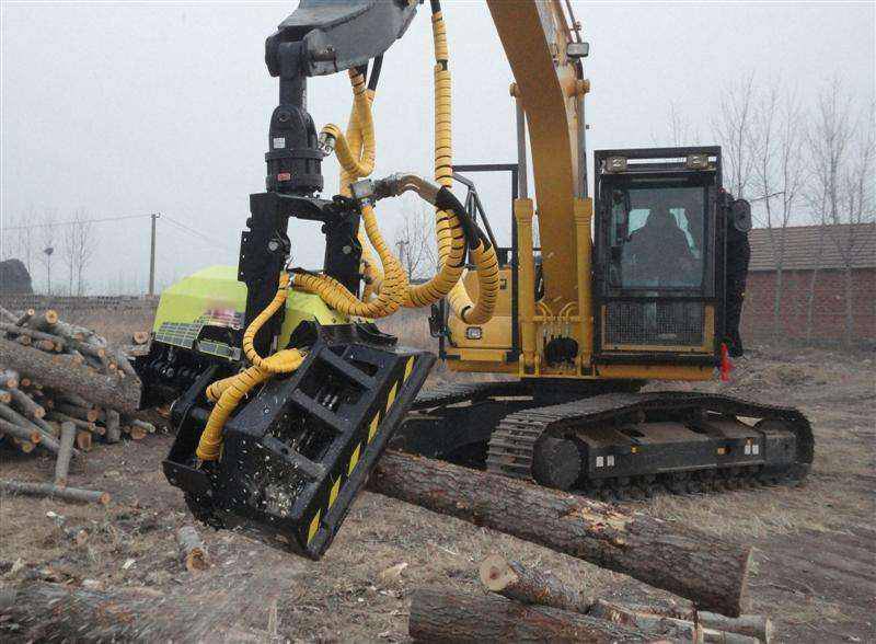 中国伐木机器图片