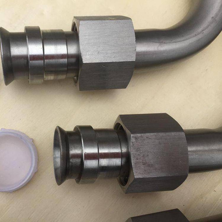 生产液压硬油管金属高压油管总成不锈钢液压钢管总成