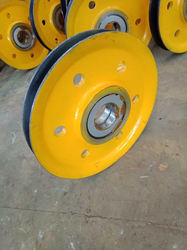 澳尔新滑轮组六轮吊环滑轮起重行车轮50吨