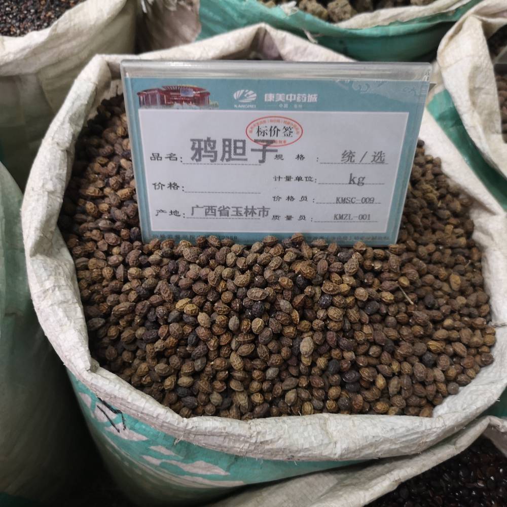 鸦胆子功效与作用老鸦胆鸦胆苦榛子苦参子鸦蛋子鸭蛋子鸭胆子解苦楝小