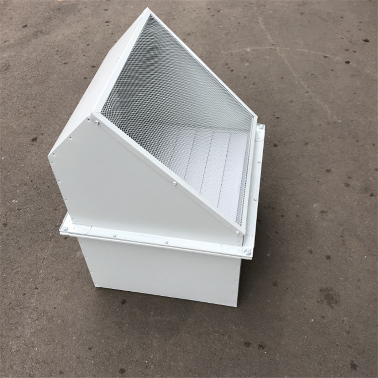 wexdsef系列风机边墙壁式排风配设45防雨罩和防虫网