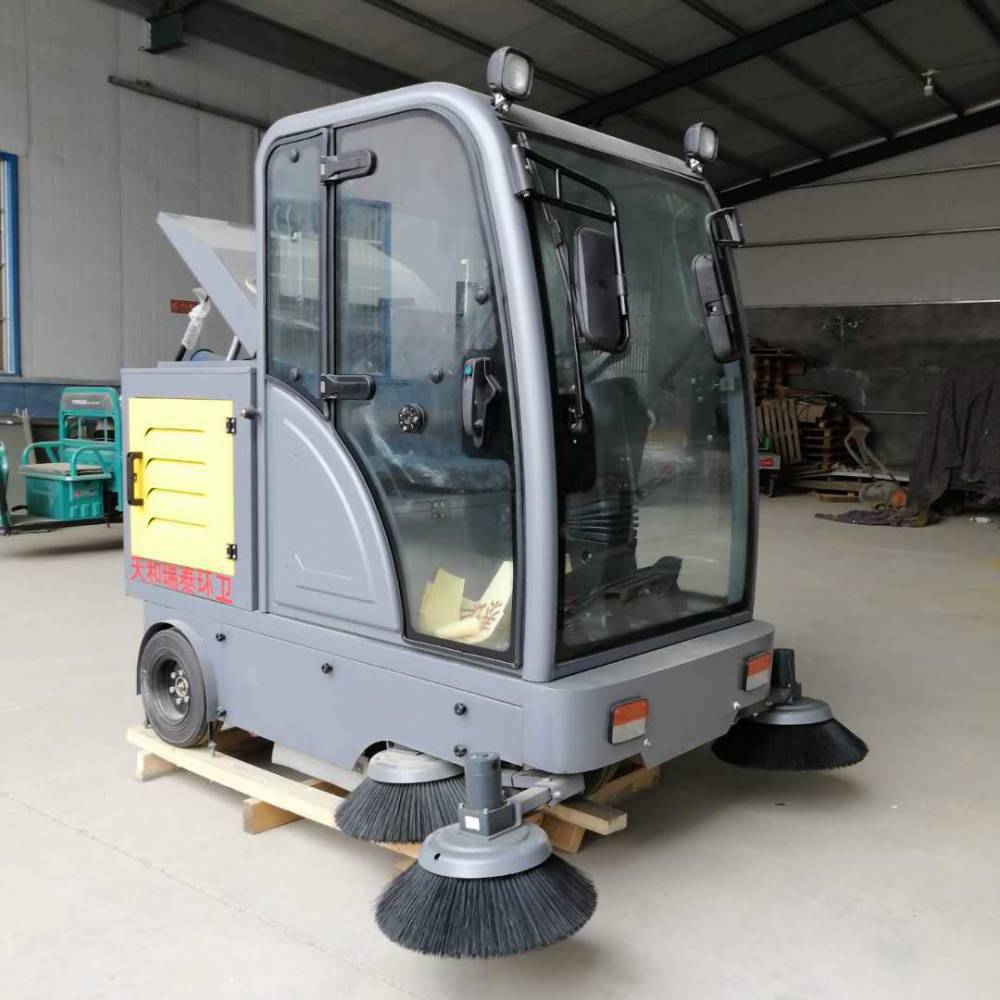 超市无尘扫地车恒达环卫电动扫地车