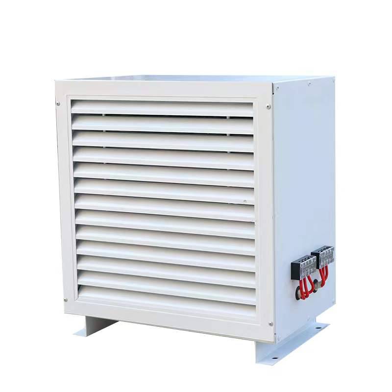 河北保定市蒸汽热水暖风机供应立式远程射流式热水(蒸汽)型暖风机工业暖风机