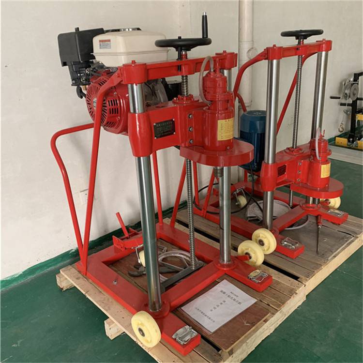 水泥地面钻孔取芯机13马力钻孔取芯机地质勘测取芯机