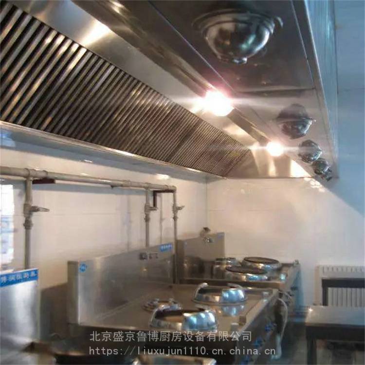 鲁博 供应排烟罩 工业消排烟风机网罩 加工定做