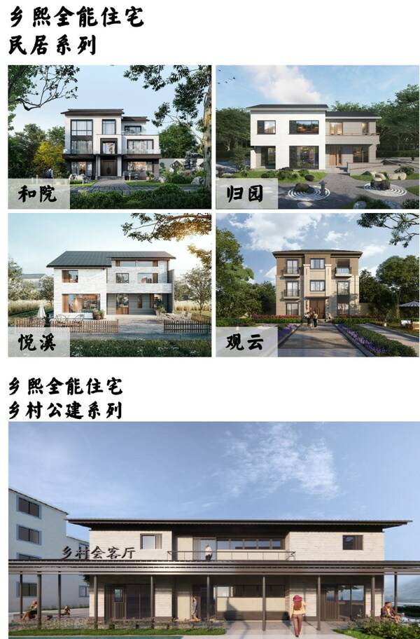 乡熙全能住宅产品效果图