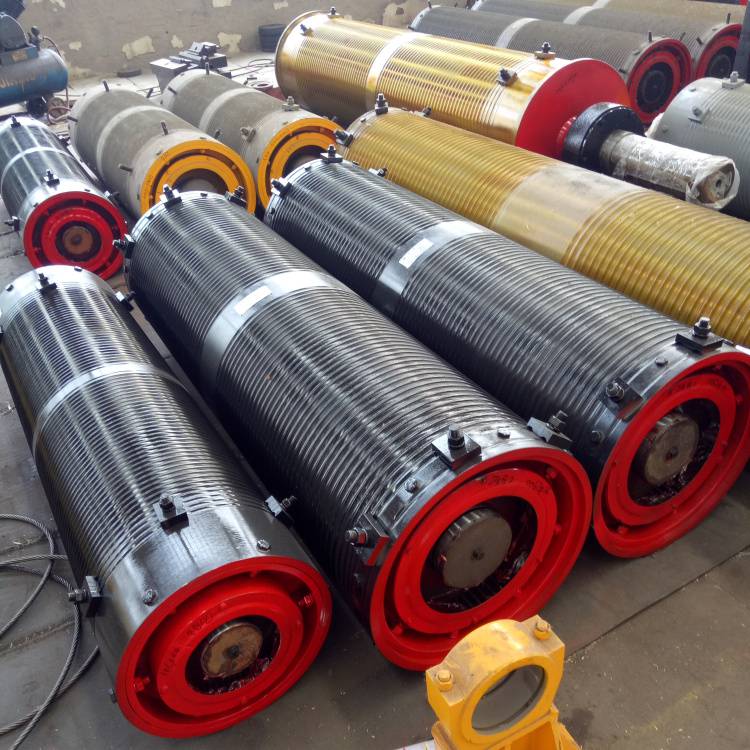 焊接卷筒组φ6502500mm卷扬机双梁起重机小车起升钢丝绳滚筒