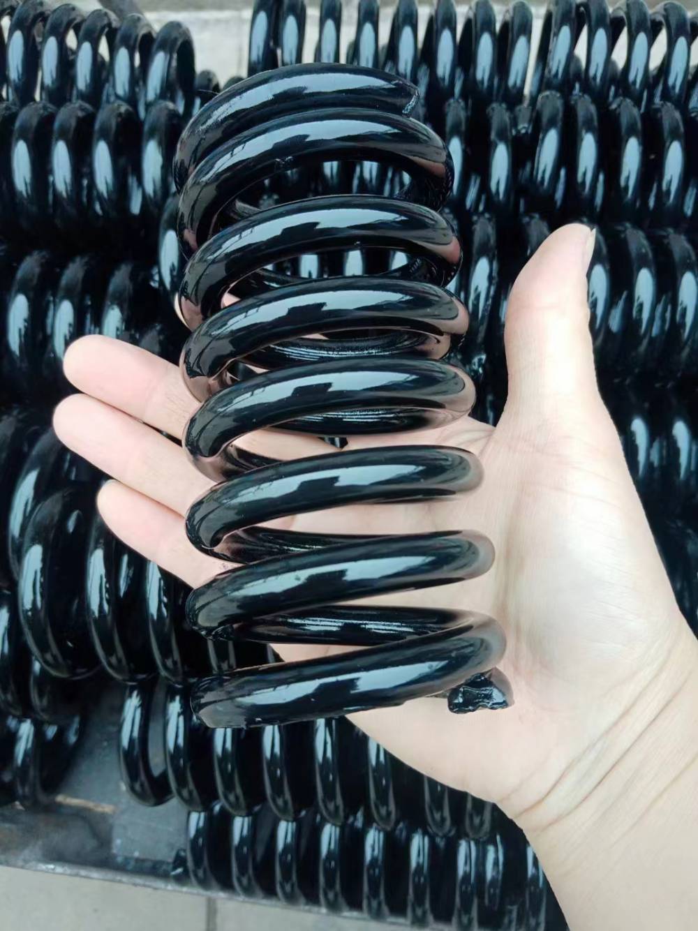 直线振动筛弹簧振动筛压簧大弹簧减震弹簧图片