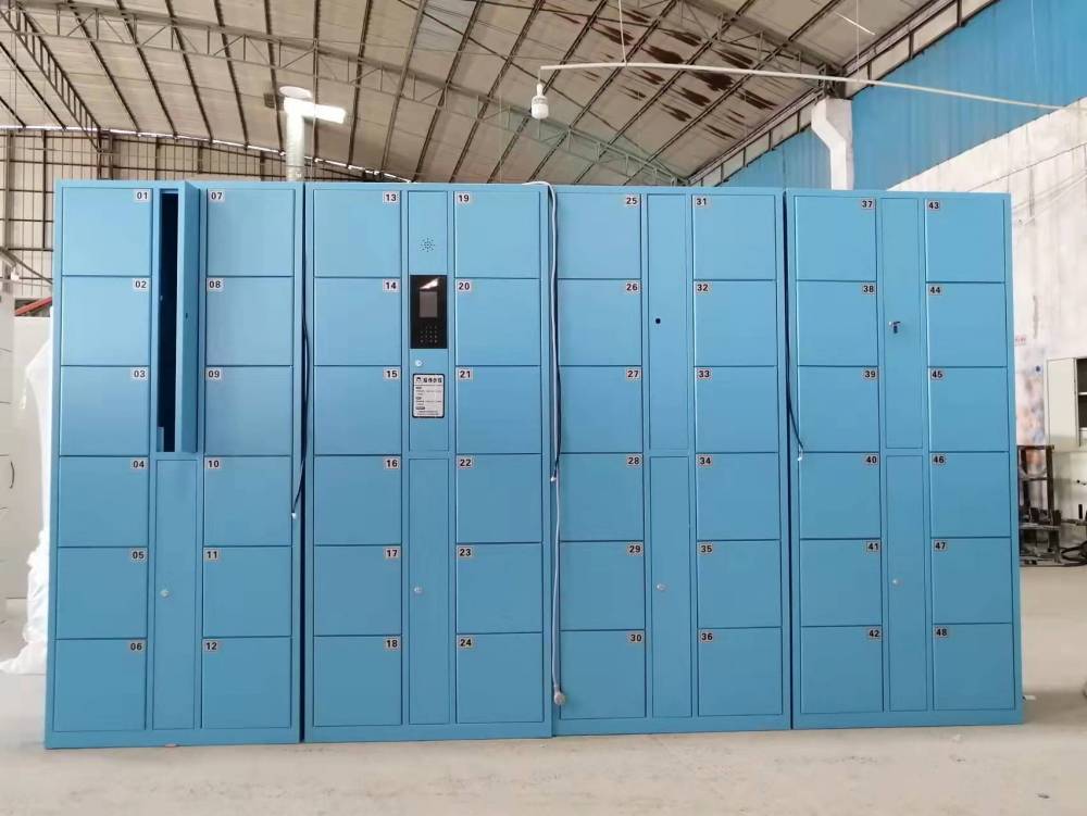东莞易特瑟智能柜 超市条码寄存柜 24门消费扫码电子储物柜存放物品柜