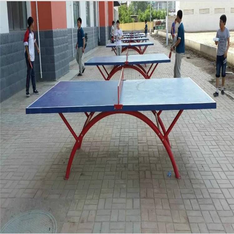 广州 SMC乒乓球台 SMC标准室外乒乓球桌 户外防晒防雨淋