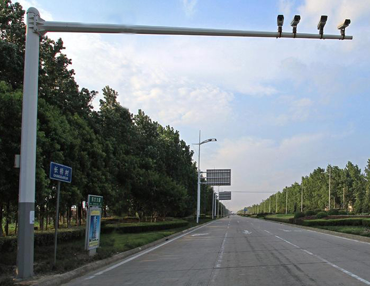 江苏天煌照明thjt02路灯杆监控杆电子警察杆热镀锌防腐蚀耐老化抗风