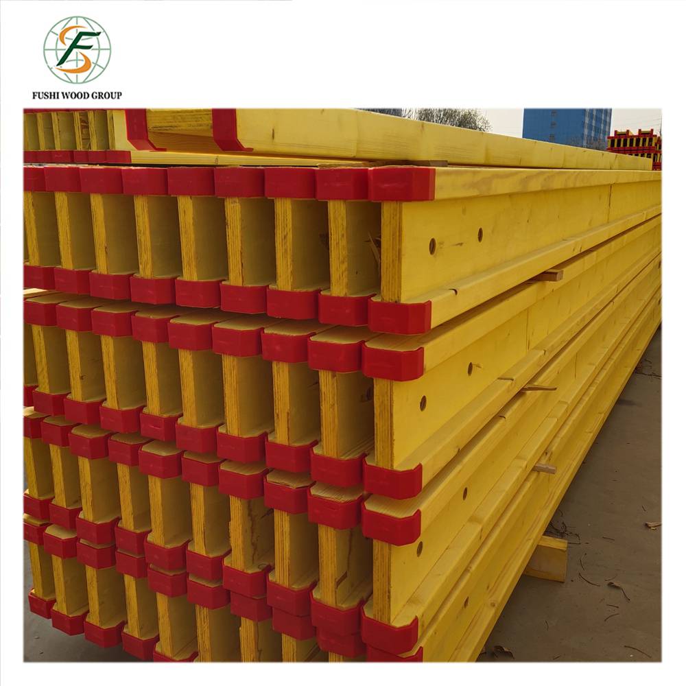 厂家生产承重工字梁h20木工字梁h20杉木工字梁可熏蒸图片