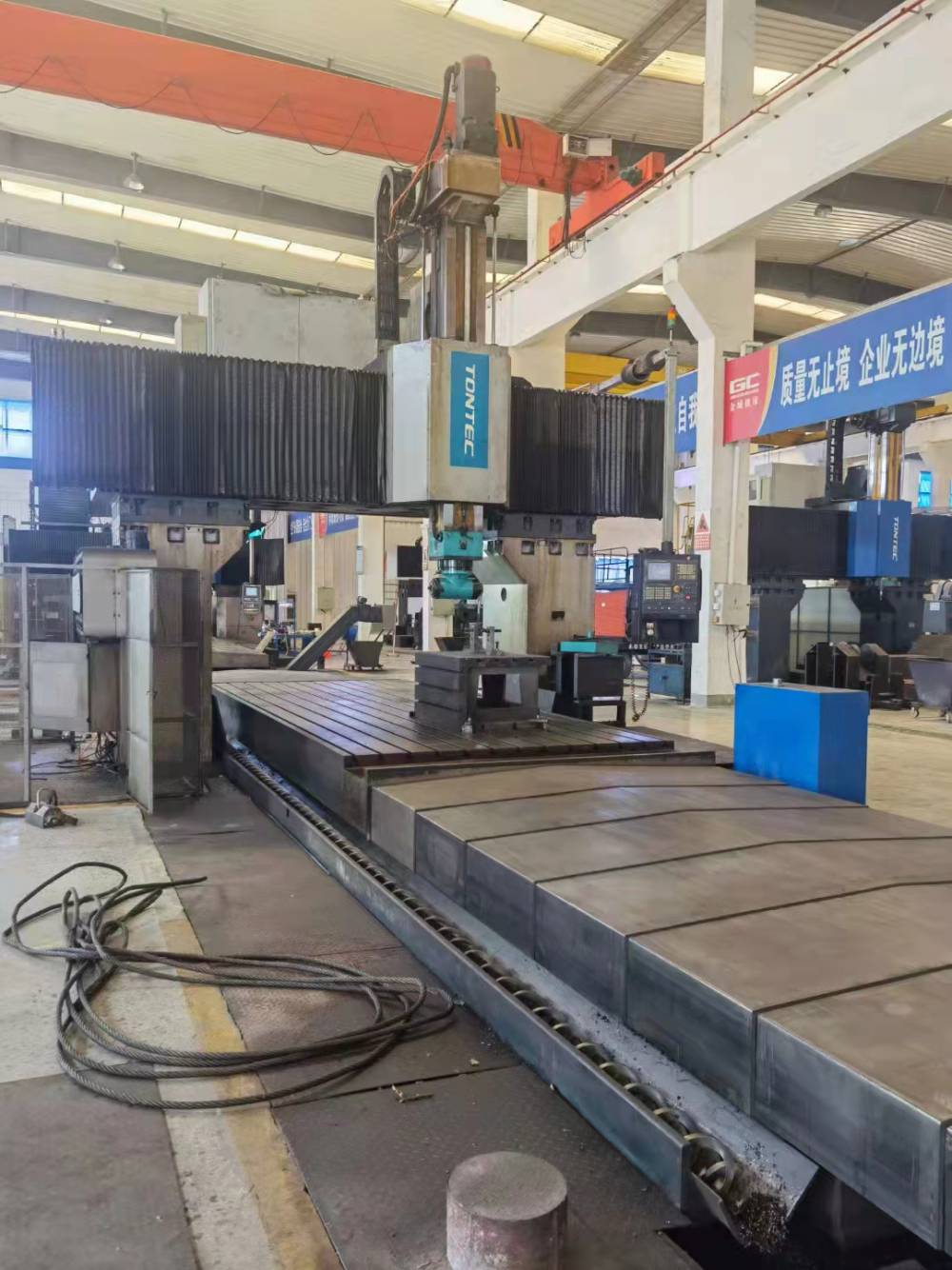 转让二手威海华东xhw2316x30定梁式数控龙门加工中心二手25x6米龙门