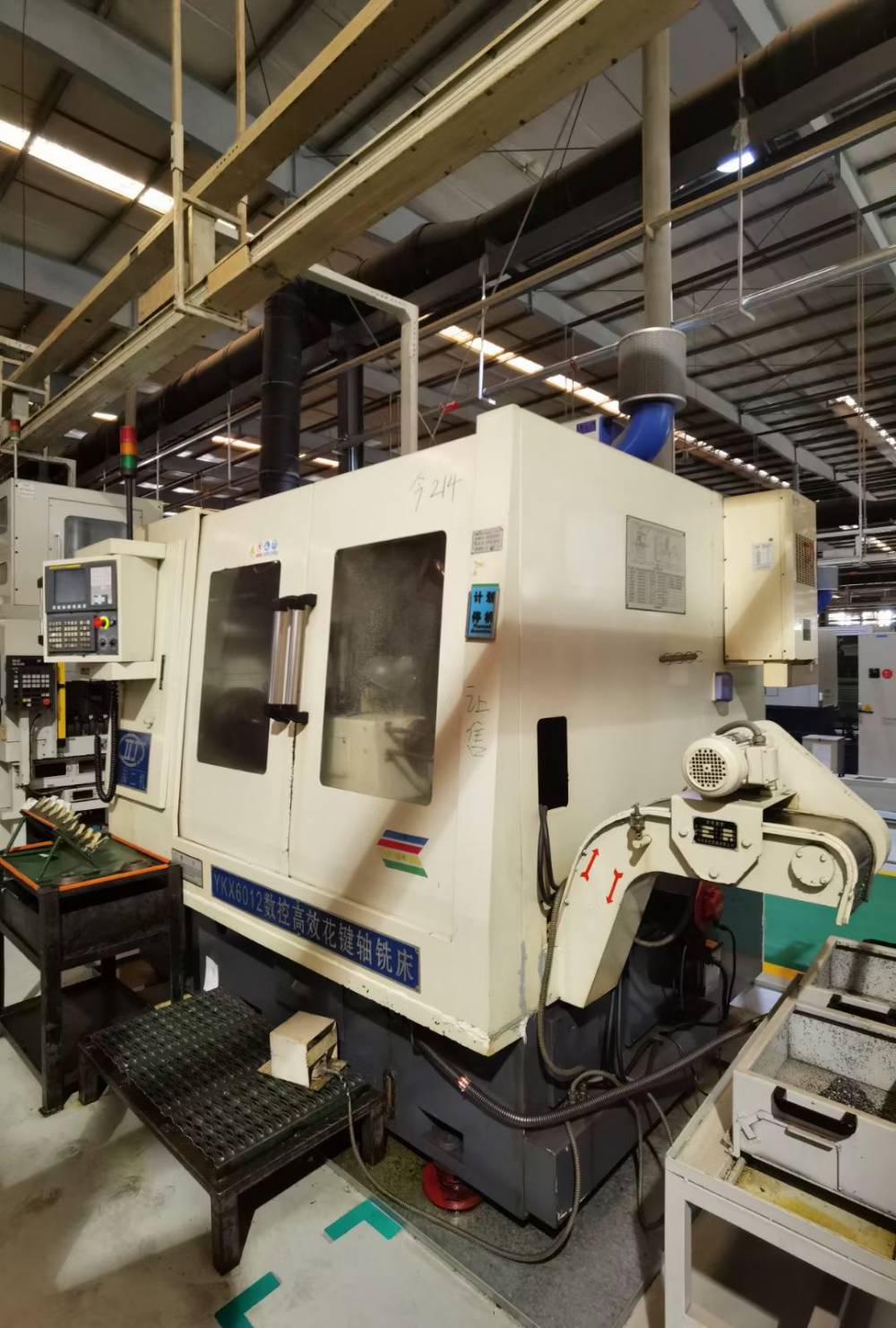 出售ykx6012数控高效花键轴铣床青海二机二手数控轴铣床