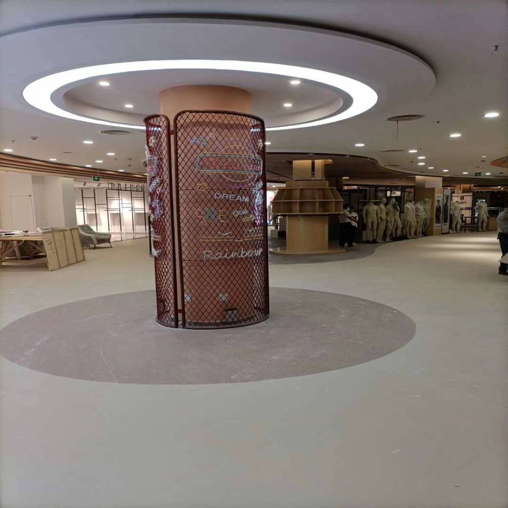 山东兖州工厂抗压易清理pvc塑胶地板展厅多层复合pvc地板