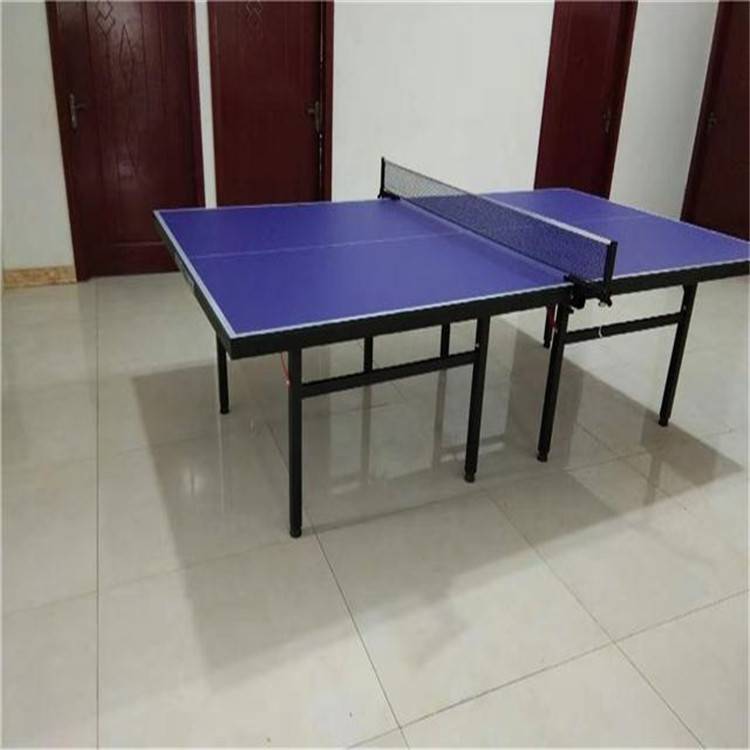 江门 比赛乒乓球台 单折移动乒乓球桌 可折叠不占地