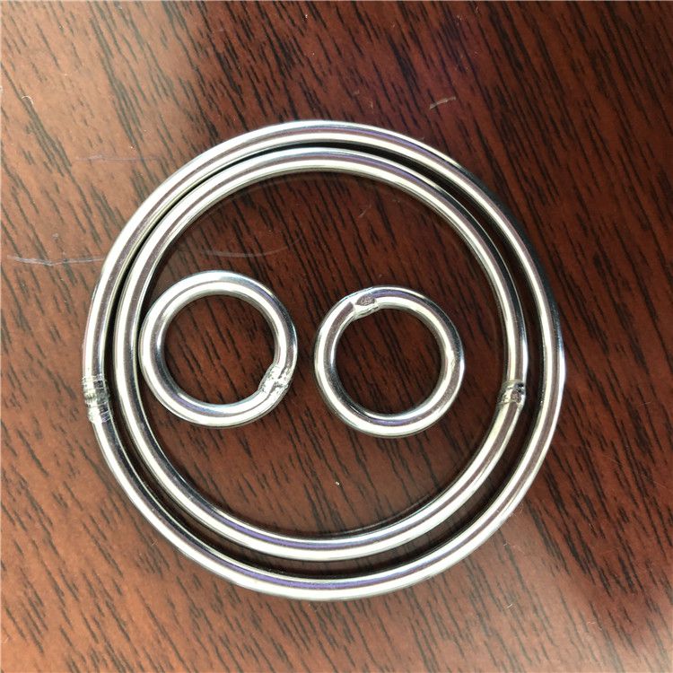 耀恒316不锈钢圆环圆圈o型环铁圈环焊接钢圈非标定制