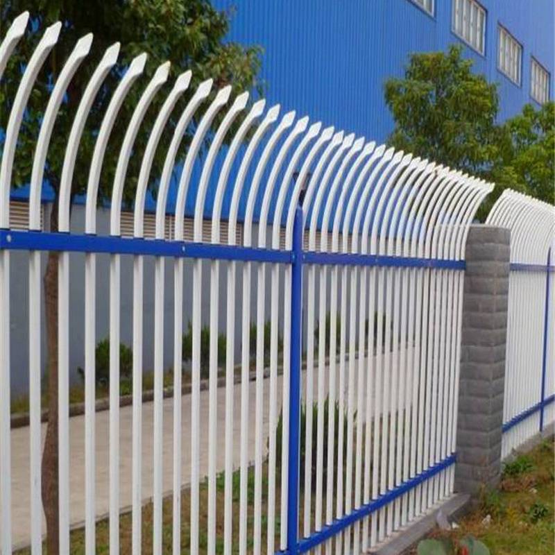 学校围墙锌钢护栏铁艺围栏米漳州平和花园式围栏