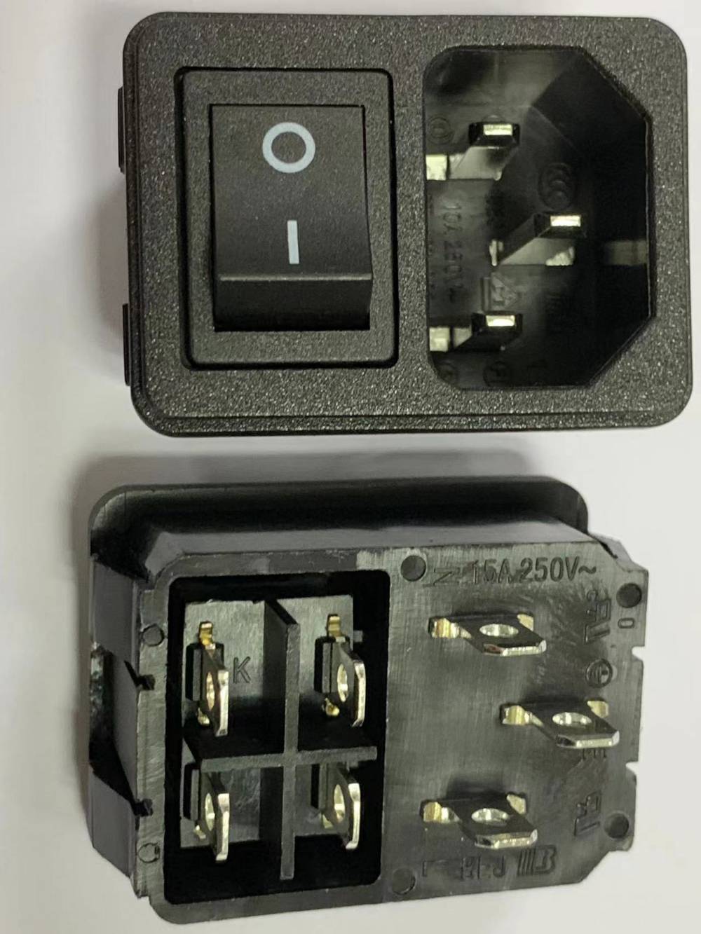 二合一船型开关之贝尔佳bej金佳sta01003je卡式二合一船型开关带c14品