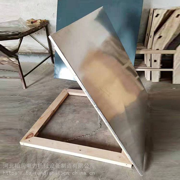 柏润屋面检修孔盖板楼顶检修上人孔屋顶链条维修孔