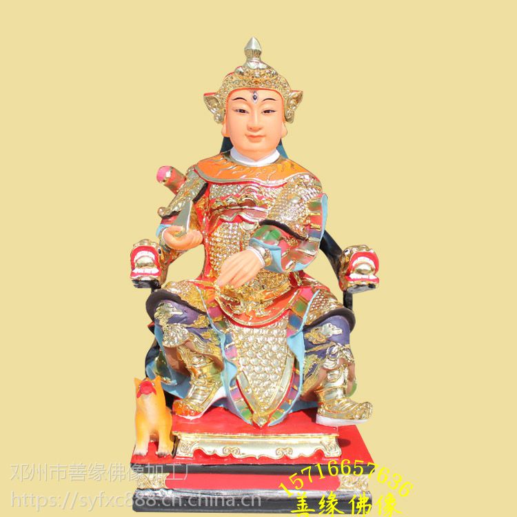 昭惠显圣仁佑王清源妙道真君神像河南树脂玻璃钢佛像厂