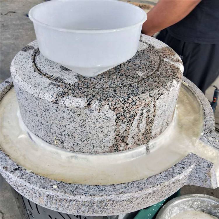 大豆石磨磨浆机面糊石磨机纯手工电动石磨