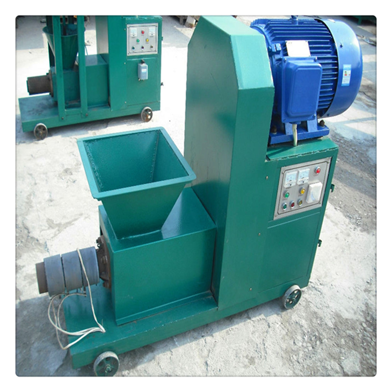 自动木炭机生产线小型锯末制炭机烧烤木炭机