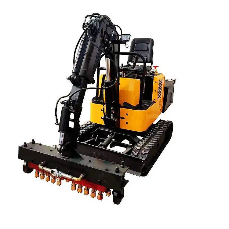 中铁局隧道机载式凿毛机