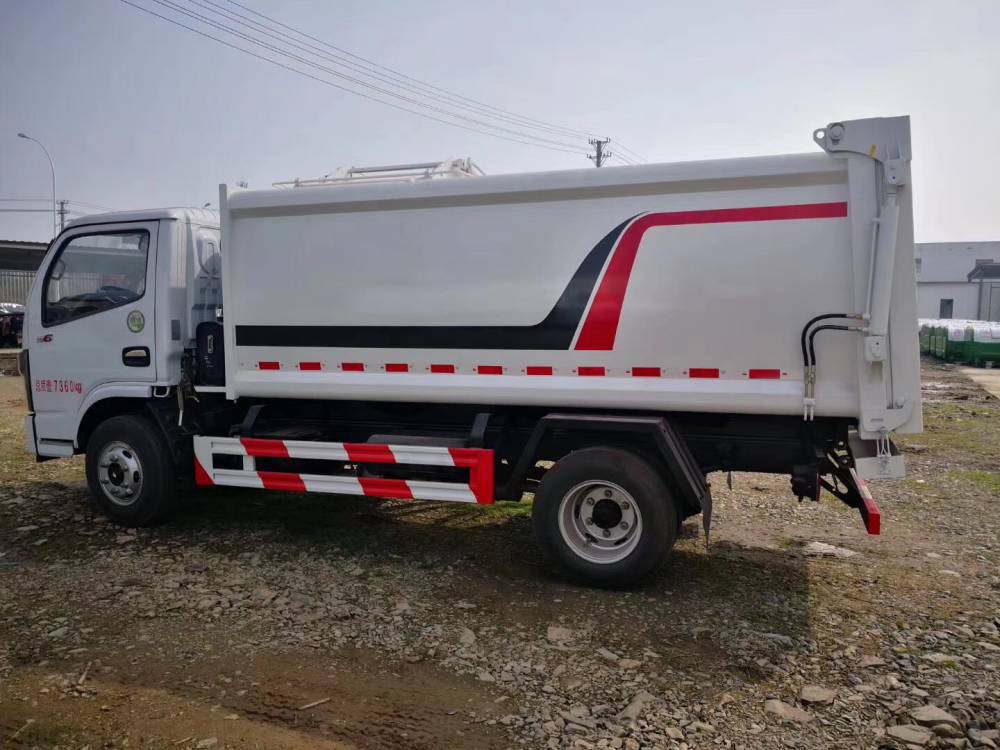 汽油全封闭挂桶式垃圾车全封闭挂桶式垃圾车多少钱一辆