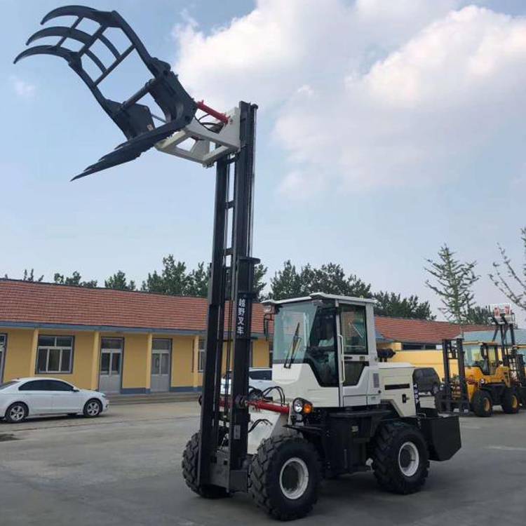 叉抓越野叉车a商河叉抓越野叉车属具a冠顺重工叉抓越生产厂