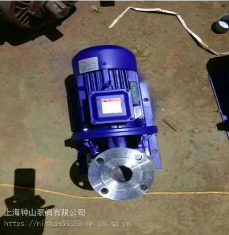 不锈钢卧式管道离心泵 单级离心泵 管道冷热水循环泵 ISWH200-500B