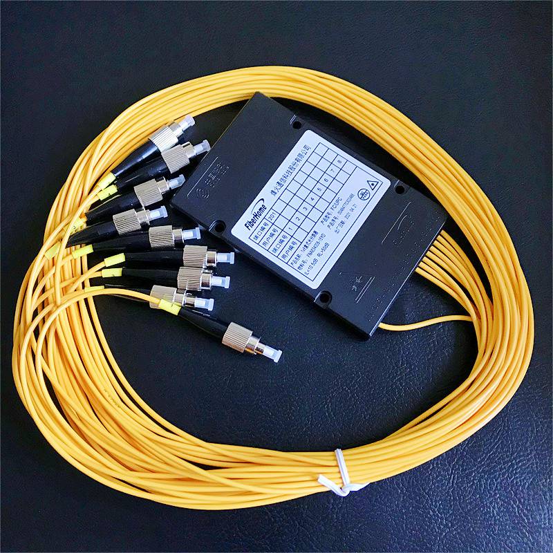 湖北回收盒式分光器scfcupc方头圆头1分41分81分16光分路器