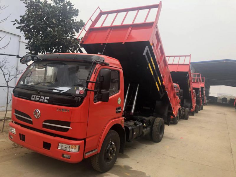 东风福瑞卡千钧王前顶自卸车可承载15吨上蓝牌
