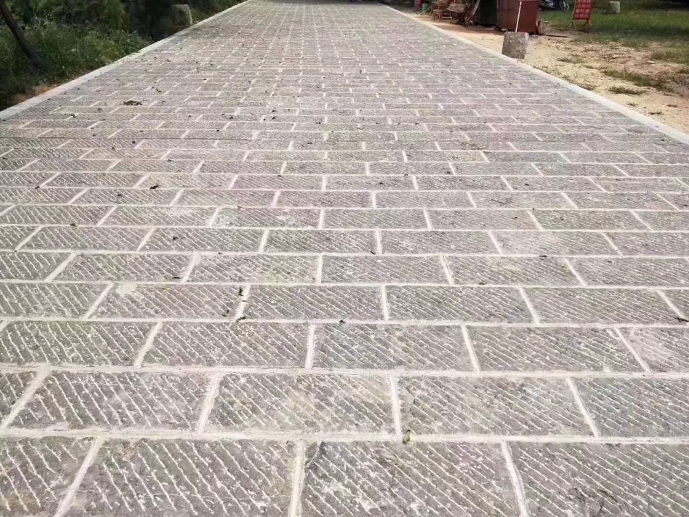 凿毛面青石板可订单生产