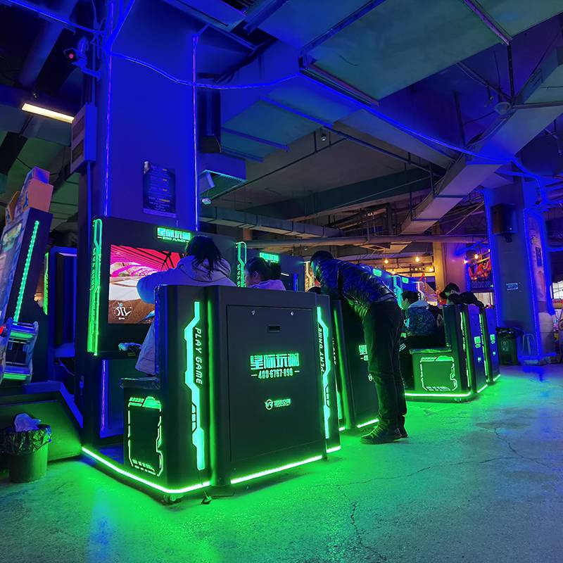 生产大型电竞未来主机自助扫码游戏机无人看管星际玩咖游戏设备