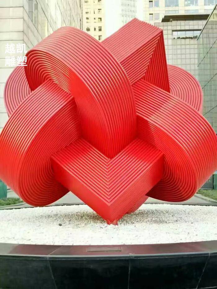 几何体小品雕塑制造商承接几何体雕塑几何体雕塑主题公共实景