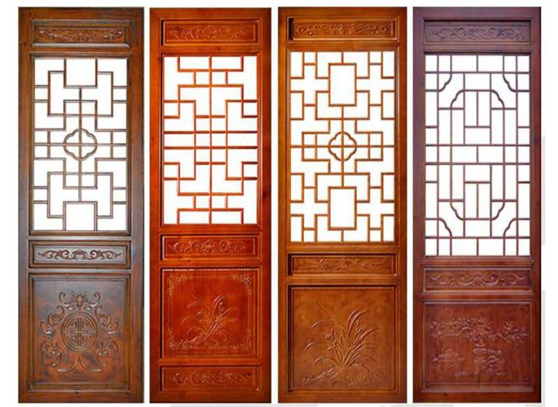 成都仿古大门花格门窗仿古隔断定制厂家优选惠森古建