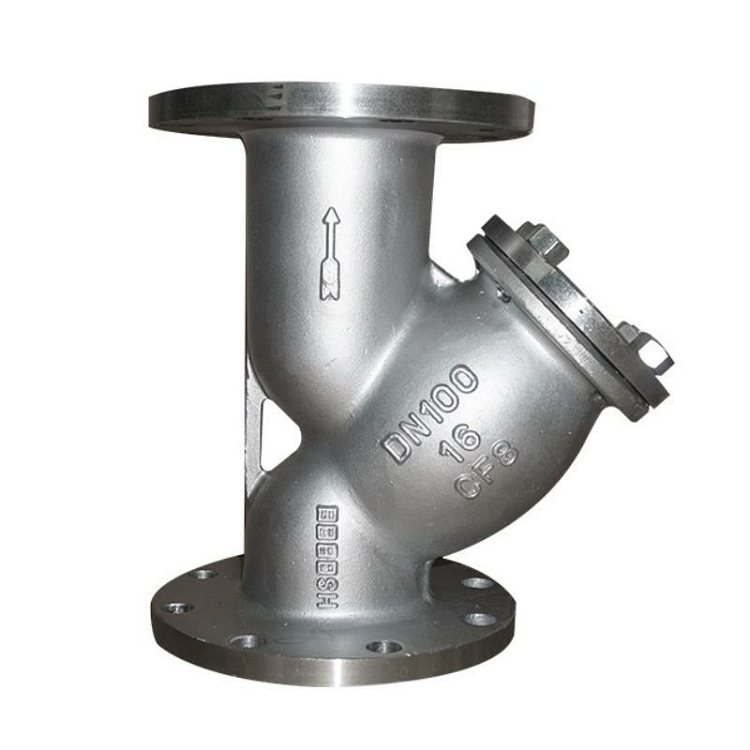 304不锈钢y型过滤器gl41w16p法兰过滤器dn1525