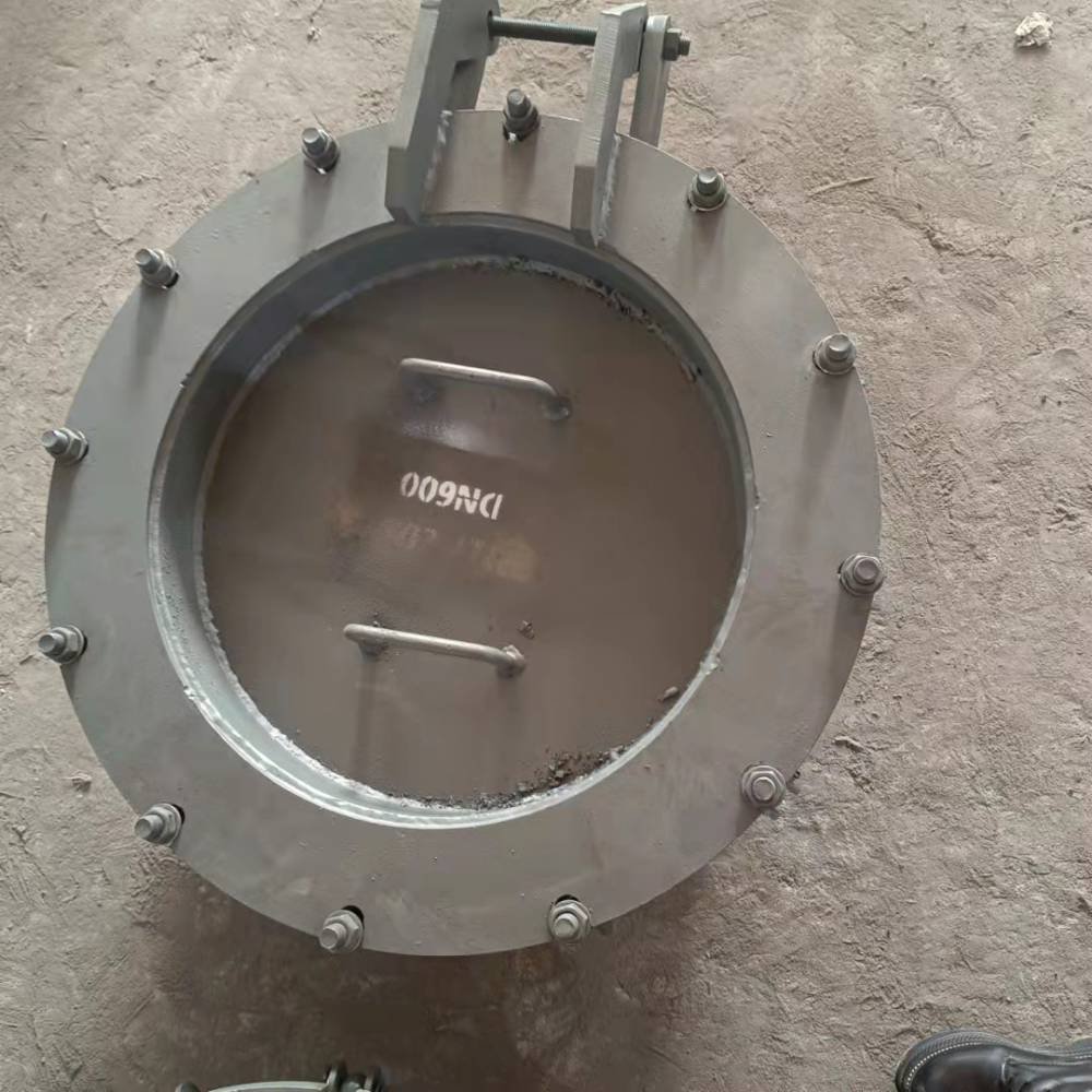 铰链不锈钢人孔盖304常压圆形压力法兰人孔罐壁人孔法兰配件高压人孔