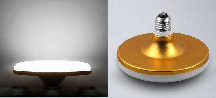 中山恒优灯饰高亮钢丝灯led飞碟灯小区材料白光制造商零售代发