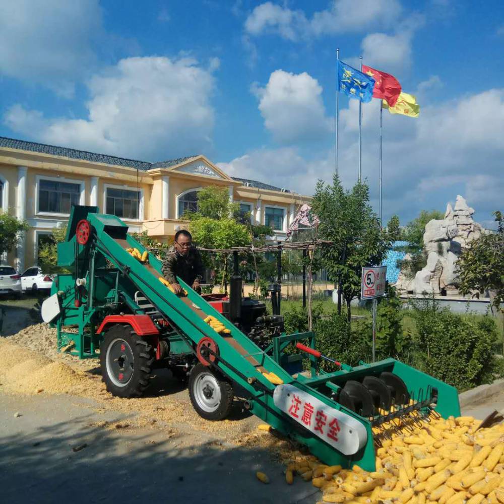 安徽车载大型玉米脱粒机厂家自动装车免扒皮打玉米机价格